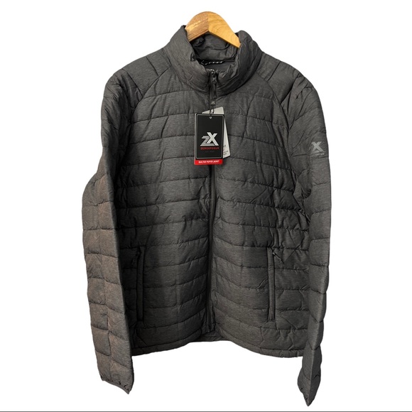 ZeroXposur Other - ZeroXposur Luke Quilted Men’s Gray Puffer Jacket